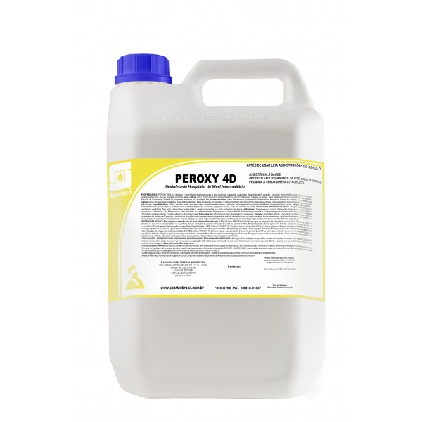 Desinfetante Hospitalar Peroxy 4D 5 litros